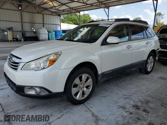 2011 Subaru Outback Limited Power Moon with VIN 4S4BRDKC8B2372945, listed as a Copart auction lot 61623255 with 197,799 mi miles and Salvage title. Bid and sale history available at DreamBid. Image 1.