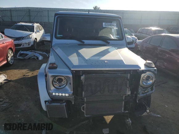 2016 Mercedes-Benz G-Class G 550 with VIN WDCYC3KF2GX256701, listed as a Copart auction lot 83559844 with 19,722 mi miles and Salvage Title. Bid and sale history available at carsss.com. Image 5.