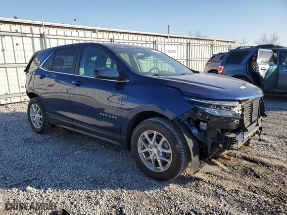 2023 Chevrolet Equinox LT with VIN 3GNAXUEG6PL188279, listed as a Copart auction lot 47239505 with 55,237 mi miles and Salvage Title. Bid and sale history available at carsss.com. Image 4.