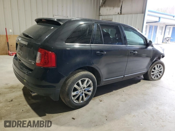 2013 Ford Edge Limited with VIN 2FMDK4KCXDBC38030, listed as a Copart auction lot 49375035 with 159,840 mi miles and Clean Title. Bid and sale history available at carsss.com. Image 3.