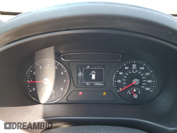 2018 Kia Sorento LX with VIN 5XYPGDA31JG415446, listed as a Copart auction lot 50805425 with 109,842 mi miles and Salvage Title. Bid and sale history available at carsss.com. Image 9.