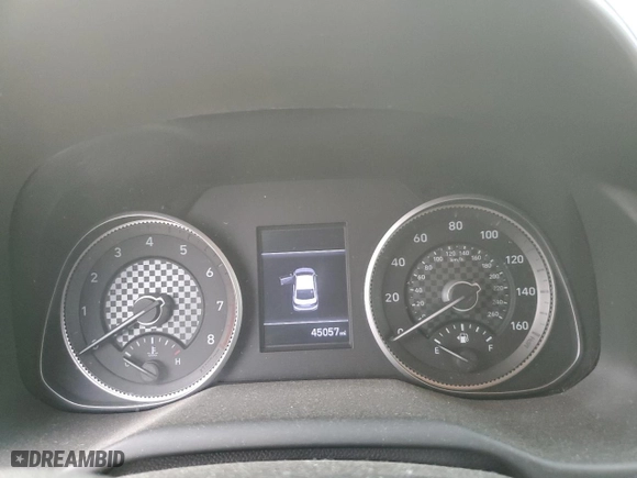 2020 Hyundai Elantra SE with VIN 5NPD74LF9LH566587, listed as a Copart auction lot 88856505 with 45,057 mi miles and Salvage Title. Bid and sale history available at carsss.com. Image 9.