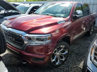2021 Ram 1500 Limited with VIN 1C6RREHT2MN584796, listed as a Copart auction lot 73793044 with Not provided miles and Non repairable. Bid and sale history available at DreamBid. Image 1.