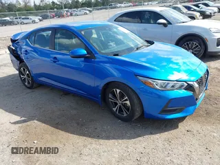 2022 Nissan Sentra SV z VIN 3N1AB8CV1NY233325, wystawiony jako IAAI lot #41567896 z przebiegiem 37 353 mil mil oraz . Historia ofert i sprzedaży dostępna na DreamBid. Obrazek 1.