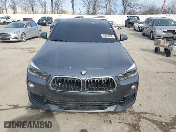 2018 BMW X2 xDrive28i with VIN WBXYJ5C39JEF78742, listed as a Copart auction lot 44026635 with Not Provided miles and Salvage Title. Bid and sale history available at carsss.com. Image 5.