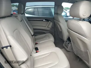 2013 Audi Q7 Premium Plus with VIN WA1LGAFE3DD016008, listed as a Copart auction lot 60279605 with 99,266 mi miles and Salvage title. Bid and sale history available at DreamBid. Image 11.