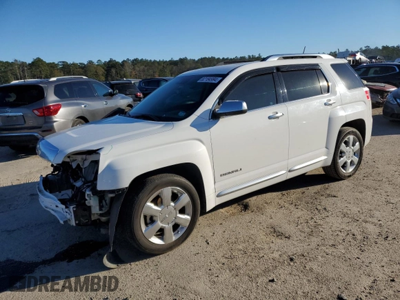 2015 GMC Terrain Denali with VIN 2GKFLUE30F6239869, listed as a Copart auction lot 82184994 with 158,088 mi miles and Salvage Title. Bid and sale history available at DreamBid. Image 1.