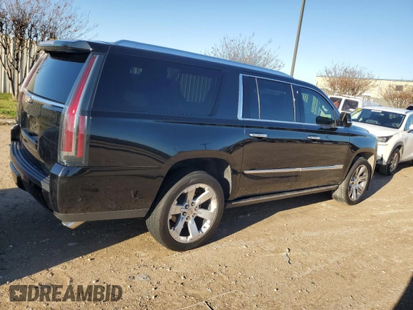 2019 Cadillac Escalade ESV Premium Luxury z VIN 1GYS4JKJ3KR358307, wystawiony jako Copart lot #84033424 z przebiegiem 196 975 mil mil oraz Czysty tytuł • Clean title. Historia ofert i sprzedaży dostępna na DreamBid. Obrazek 3.
