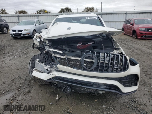 2021 Mercedes-Benz GLC with VIN W1N0J6EB1MF930348, listed as a Copart auction lot 81503894 with 55,948 mi miles and Salvage Title. Bid and sale history available at carsss.com. Image 5.