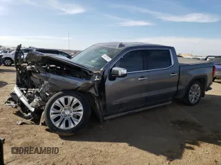 2020 GMC Sierra 1500 Denali with VIN 3GTU9FEL4LG370316, listed as a Copart auction lot 48675105 with 40,465 mi miles and Salvage Title. Bid and sale history available at DreamBid. Image 1.