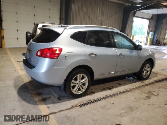 2012 Nissan Rogue S with VIN JN8AS5MV7CW362902, listed as a Copart auction lot 58706805 with 143,988 mi miles and Clean title. Bid and sale history available at DreamBid. Image 3.