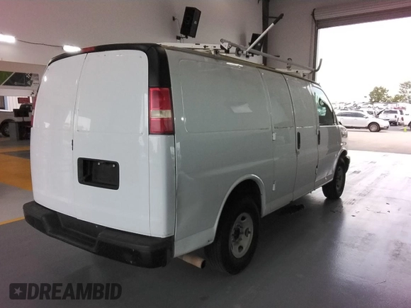 2013 Chevrolet Express Cargo with VIN 1GCWGFBA5D1138521, listed as a IAAI auction lot 42785471 with 157,254 mi miles and . Bid and sale history available at DreamBid. Image 19.