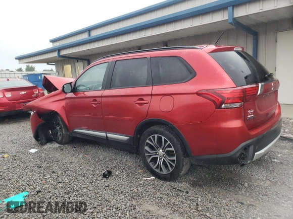 2016 Mitsubishi Outlander SE with VIN JA4AD3A35GZ063663, listed as a Copart auction lot 60103075 with Not provided miles and Salvage title. Bid and sale history available at DreamBid. Image 2.