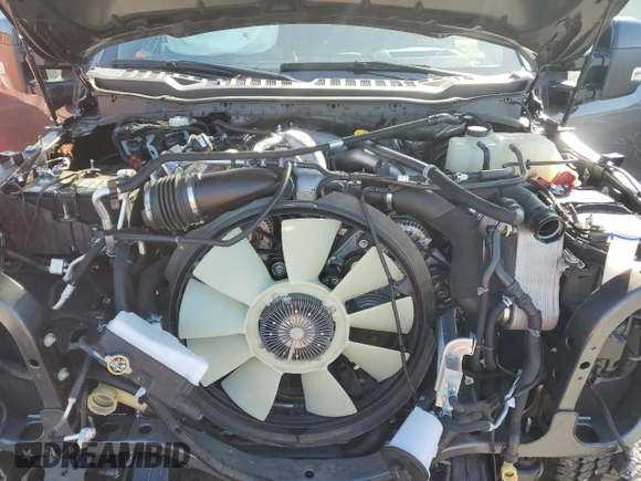 2024 Ford F-350 XL with VIN 1FT8W3BTXREE32301, listed as a Copart auction lot 52863145 with 3,268 mi miles and Salvage Title. Bid and sale history available at DreamBid. Image 11.