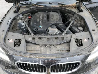 2015 BMW 7 Series 740Li with VIN WBAYE4C5XFD947497, listed as a Copart auction lot 55705975 with 257,496 mi miles and Clean Title. Bid and sale history available at DreamBid. Image 11.