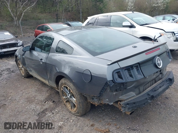 2013 Ford Mustang V6 with VIN 1ZVBP8AMXD5260397, listed as a IAAI auction lot 41729133 with 138,797 mi miles. Bid and sale history available at carsss.com. Image 3.