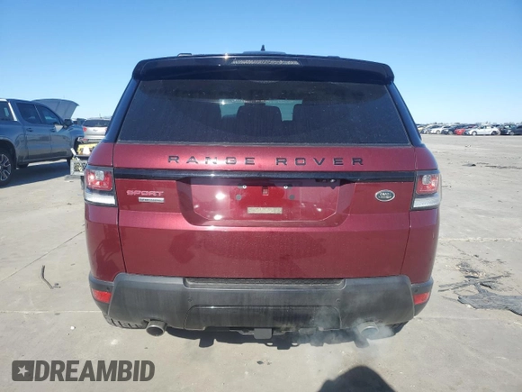 2017 Land Rover Range Rover Sport with VIN SALWR2FE2HA143609, listed as a Copart auction lot 87366894 with 80,801 mi miles and Salvage Title. Bid and sale history available at DreamBid. Image 6.