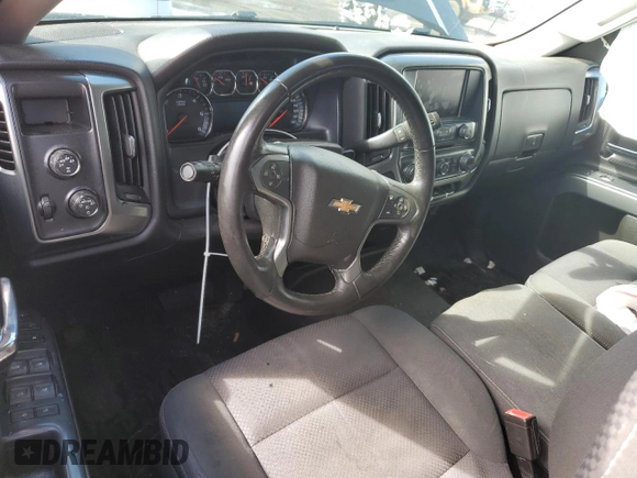 2015 Chevrolet Silverado 1500 LT with VIN 1GCVKREH4FZ197651, listed as a Copart auction lot 55634725 with Not Provided miles and Salvage Title. Bid and sale history available at DreamBid. Image 8.