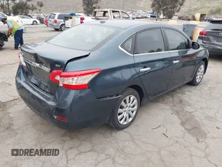 2015 Nissan Sentra S with VIN 3N1AB7APXFY277095, listed as a IAAI auction lot 42040176 with 188,763 mi miles. Bid and sale history available at carsss.com. Image 4.