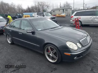 2003 Mercedes-Benz E 500 with VIN WDBUF70J73A189907, listed as a IAAI auction lot 41824651 with 126,466 mi miles and . Bid and sale history available at DreamBid. Image 1.