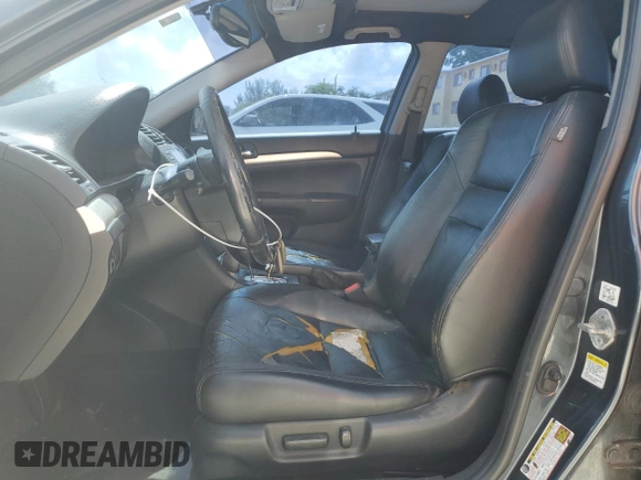 2004 Acura TSX with VIN JH4CL968X4C038165, listed as a Copart auction lot 61095245 with 176,657 mi miles and Clean title. Bid and sale history available at DreamBid. Image 7.