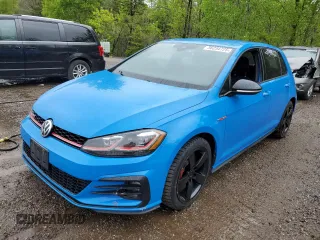 2019 Volkswagen GTI S z VIN 3VW6T7AUXKM016943, wystawiony jako Copart lot #56254725 z przebiegiem 123 148 mil mil oraz Nie do naprawy • Non repairable. Historia ofert i sprzedaży dostępna na DreamBid. Obrazek 1.