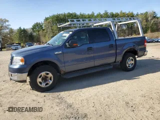 2005 Ford F-150 XLT with VIN 1FTPW14545FB31526, listed as a Copart auction lot 54343155 with 154,751 mi miles and Clean Title. Bid and sale history available at carsss.com. Image 1.