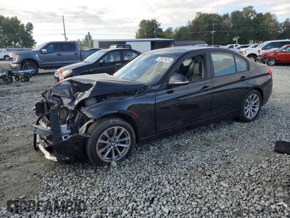 2016 BMW 3 Series 320i with VIN WBA8E1G58GNT37960, listed as a Copart auction lot 72421424 with 83,683 mi miles and Salvage Title. Bid and sale history available at DreamBid. Image 1.