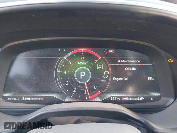 2021 Cadillac CT5 V-Series with VIN 1G6DV5RW2M0128157, listed as a IAAI auction lot 41928263 with 49,698 mi miles and . Bid and sale history available at DreamBid. Image 7.