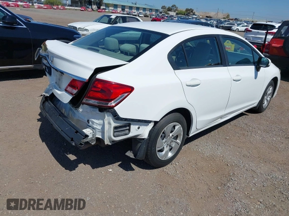 2014 Honda Civic LX z VIN 19XFB2F57EE223993, wystawiony jako IAAI lot #42315074 z przebiegiem 159 164 mil mil oraz . Historia ofert i sprzedaży dostępna na DreamBid. Obrazek 4.