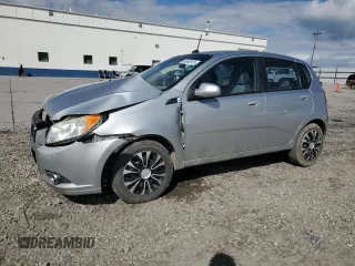 2009 Chevrolet Aveo 2LT with VIN KL1TG66E89B335773, listed as a Copart auction lot 54845925 with 117,044 mi miles and Salvage title. Bid and sale history available at DreamBid. Image 1.