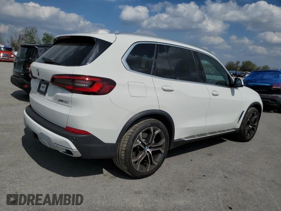 2023 BMW X5 xDrive40i with VIN 5UXCR6C09P9P39406, listed as a Copart auction lot 41121633 with 2,974 mi miles. Bid and sale history available at carsss.com. Image 3.