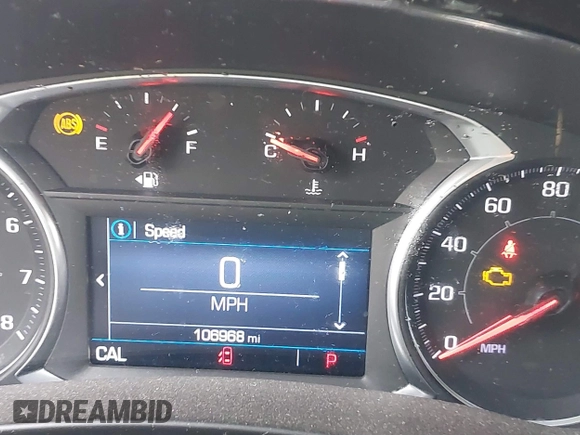 2019 GMC Terrain SLE with VIN 3GKALMEV9KL318796, listed as a IAAI auction lot 41708377 with 106,968 mi miles and . Bid and sale history available at DreamBid. Image 7.