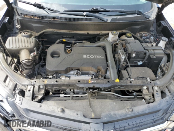 2021 Chevrolet Equinox LT with VIN 3GNAXKEV8MS142635, listed as a Copart auction lot 60846595 with 86,713 mi miles and Salvage title. Bid and sale history available at DreamBid. Image 12.