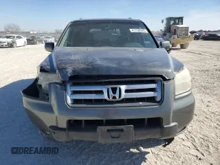 2007 Honda Pilot EX-L with VIN 5FNYF287X7B035543, listed as a Copart auction lot 41758695 with 220,347 mi miles and Salvage Title. Bid and sale history available at DreamBid. Image 5.