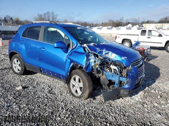 2016 Chevrolet Trax LT with VIN KL7CJPSB2GB761013, listed as a Copart auction lot 51983705 with 114,741 mi miles and Salvage Title. Bid and sale history available at carsss.com. Image 4.