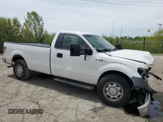 2010 Ford F-150 XL with VIN 1FTMF1CW2AKE74396, listed as a Copart auction lot 55518535 with 200,140 mi miles and Salvage title. Bid and sale history available at DreamBid. Image 4.