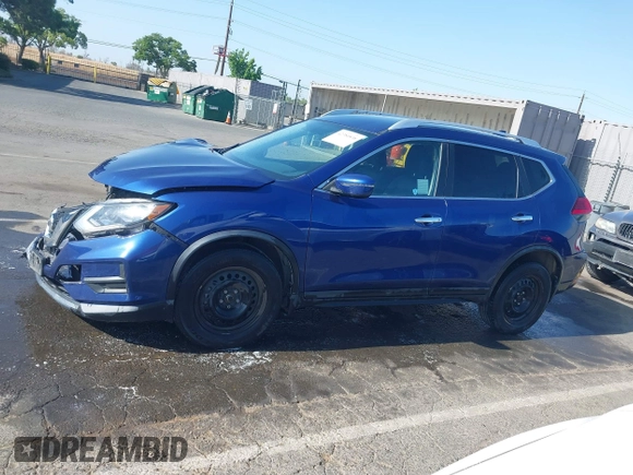2017 Nissan Rogue SV with VIN KNMAT2MV9HP553763, listed as a IAAI auction lot 42380808 with 100,372 mi miles and . Bid and sale history available at DreamBid. Image 14.