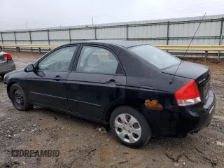 2009 Kia Spectra EX with VIN KNAFE221195651700, listed as a Copart auction lot 72025444 with 189,967 mi miles and Clean Title. Bid and sale history available at carsss.com. Image 2.