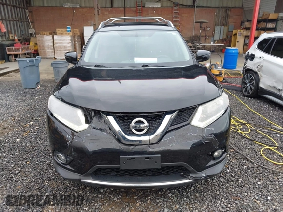2016 Nissan Rogue SV with VIN KNMAT2MV9GP629576, listed as a IAAI auction lot 41780290 with 129,089 mi miles. Bid and sale history available at carsss.com. Image 13.