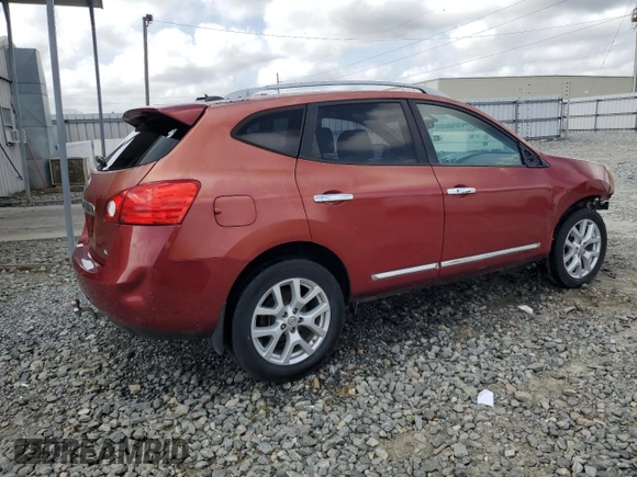 2011 Nissan Rogue SV with VIN JN8AS5MT8BW174449, listed as a Copart auction lot 51054955 with 192,636 mi miles and Salvage Title. Bid and sale history available at carsss.com. Image 3.