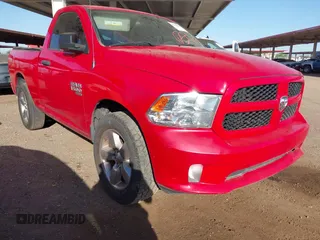 2019 Ram 1500 Tradesman with VIN 3C6JR6AG6KG502428, listed as a IAAI auction lot 42556339 with 83,356 mi miles and . Bid and sale history available at DreamBid. Image 1.