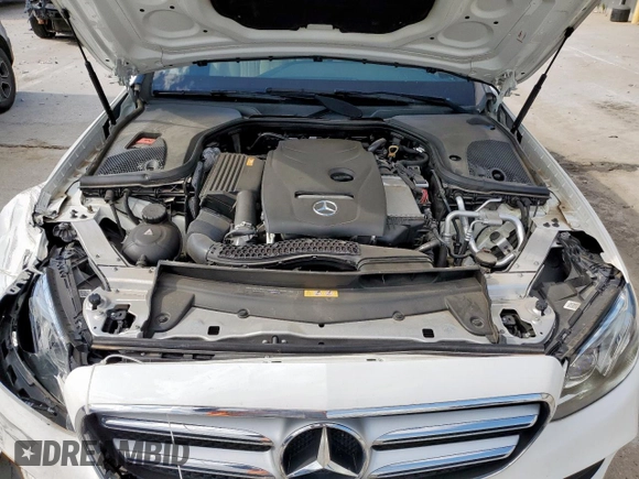 2017 Mercedes-Benz E 300 Luxury with VIN WDDZF4JB6HA203130, listed as a Copart auction lot 55818005 with 56,144 mi miles and Salvage title. Bid and sale history available at DreamBid. Image 11.