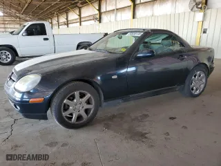 1998 Mercedes-Benz SLK-Class with VIN WDBKK47F5WF041183, listed as a Copart auction lot 50688135 with NaN miles and Salvage Title. Bid and sale history available at carsss.com. Image 1.