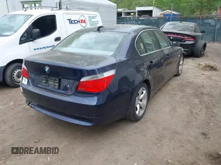 2006 BMW 5 Series 525i with VIN WBANE53536CK91416, listed as a IAAI auction lot 42076035 with 221,239 mi miles and . Bid and sale history available at DreamBid. Image 4.