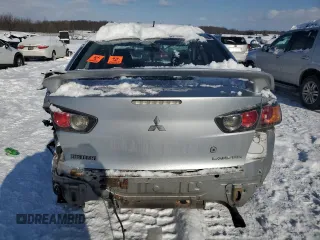 2011 Mitsubishi Lancer GTS with VIN JA32U8FW3BU037755, listed as a Copart auction lot 42085505 with 0 mi miles and Clean Title. Bid and sale history available at carsss.com. Image 6.