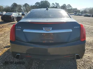 2017 Cadillac CTS Sedan Luxury RWD with VIN 1G6AR5SX8H0128521, listed as a Copart auction lot 48345805 with 107,281 mi miles and Salvage Title. Bid and sale history available at carsss.com. Image 6.
