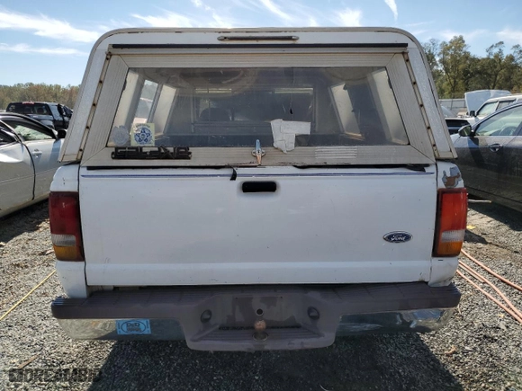1996 Ford Ranger XLT with VIN 1FTCR14X6TPA21365, listed as a Copart auction lot 76412404 with 297,185 mi miles and Non Repairable. Bid and sale history available at carsss.com. Image 6.
