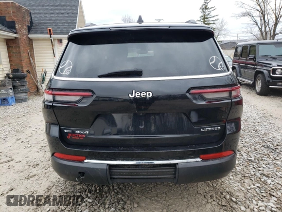 2021 Jeep Grand Cherokee Limited with VIN 1C4RJKBGXM8170481, listed as a Copart auction lot 52379115 with 69,007 mi miles and Salvage Title. Bid and sale history available at DreamBid. Image 6.