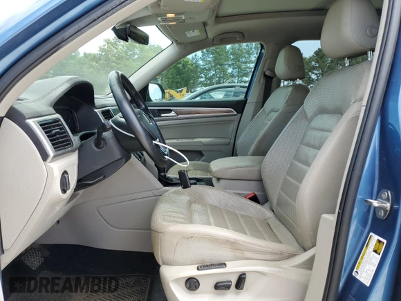 2019 Volkswagen Atlas SEL Premium z VIN 1V2NR2CA4KC559238, wystawiony jako Copart lot #58257085 z przebiegiem 178 647 mil mil oraz Tytuł czysty. Historia ofert i sprzedaży dostępna na DreamBid. Obrazek 7.